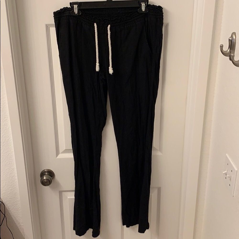 Roxy linen pants